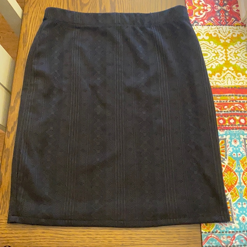 Aqua Pencil Skirt